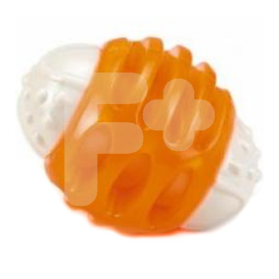 Beeztees pelota goma ribsy naranja 8cm