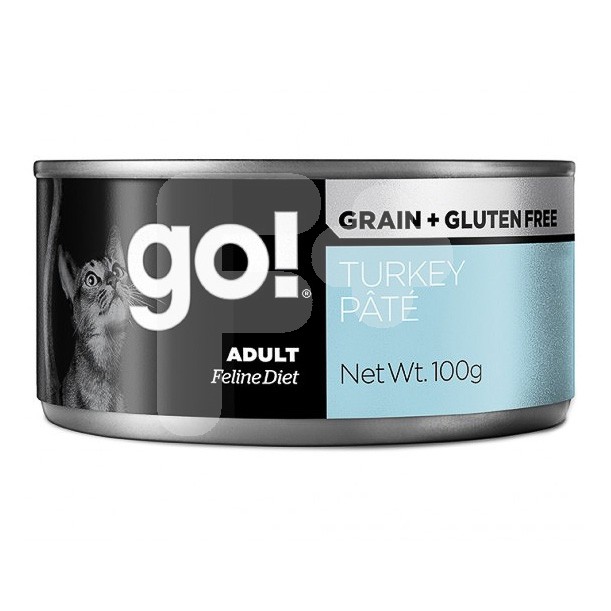 Go cat daily defen pavo pate 6x100g