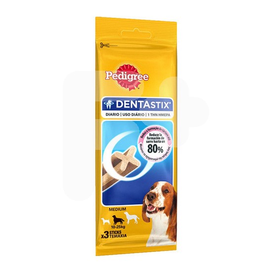 Pedigree dentastix en 3u/77g (x18)