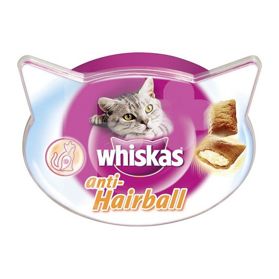 Whiskas anti-hairball 8x60g