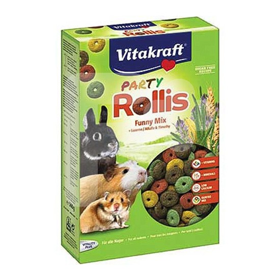 Vitakraft Rollis party roedores 500g