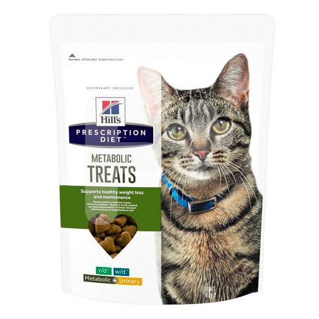 Hills prescr. diet metab. cat treats 70g Hills prescr. diet metab. cat treats 70g