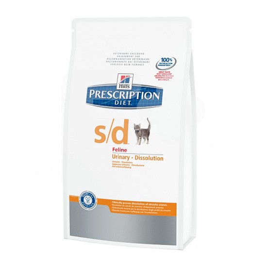 Hills prescr. diet sd dry cats 1.5kg