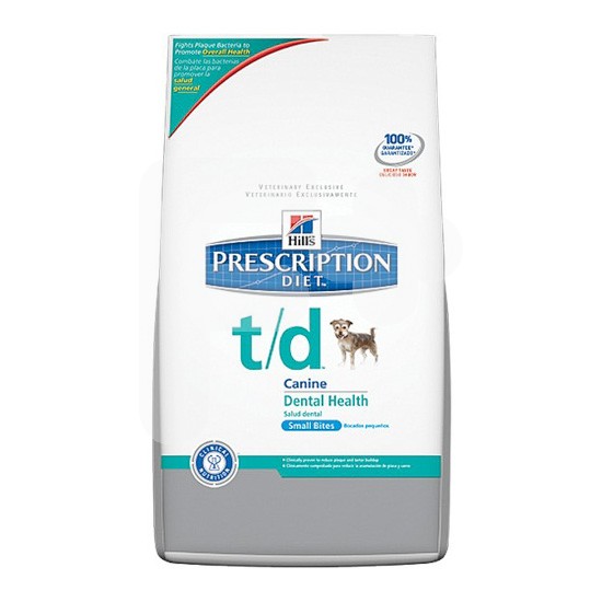 Hills Prescription Diet td mini dry food for dogs 3kg