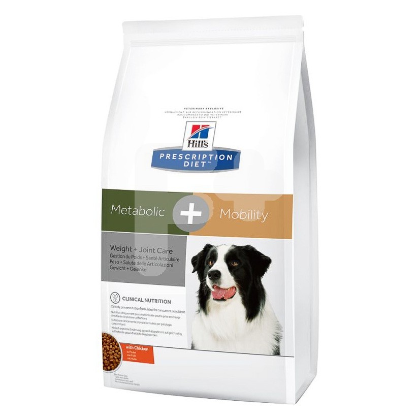 Hills Prescription Diet metabolic plus mobility for dogs 4kg
