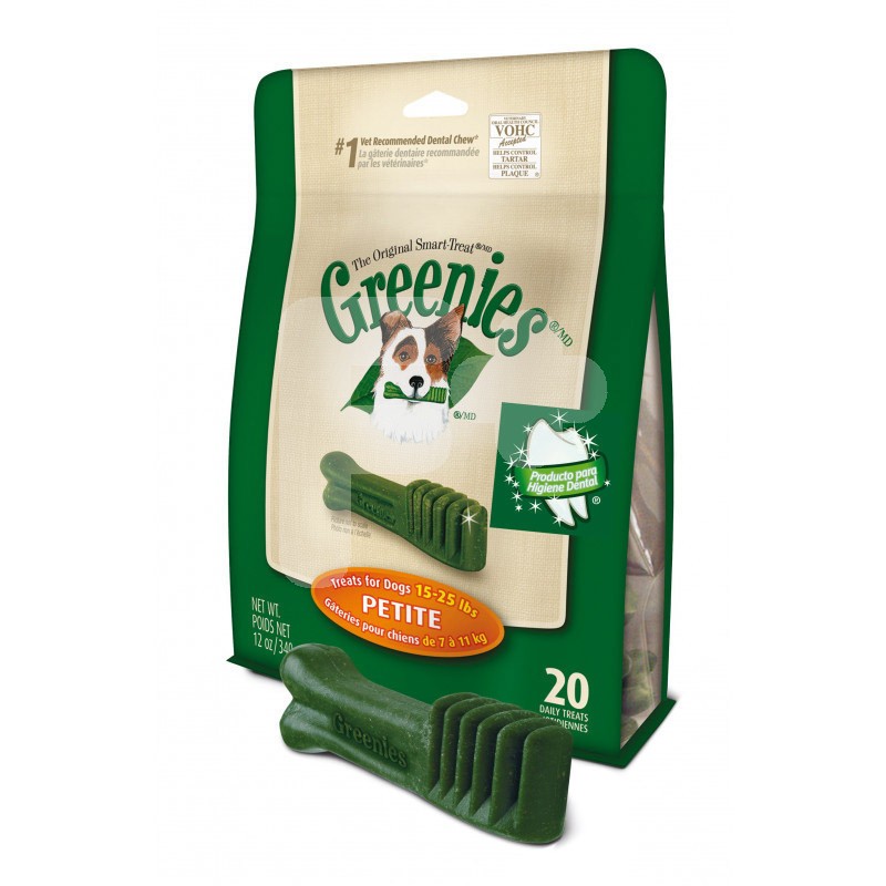 Greenies petite bolsa 20 uds 340g