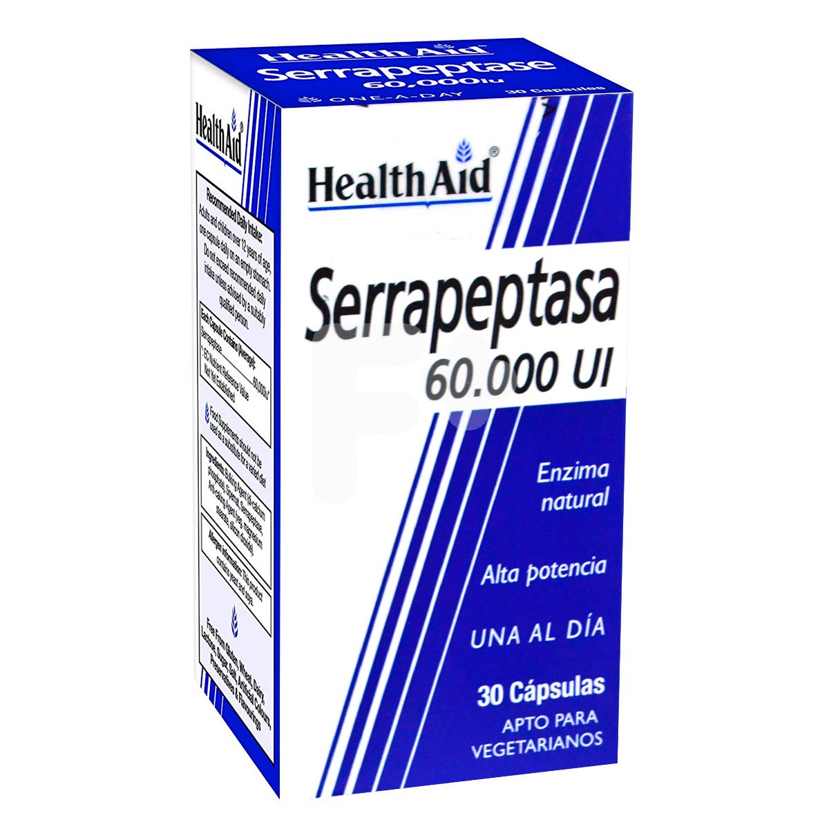 Health Aid Serrapeptasa 60000ui 30 cápsulas