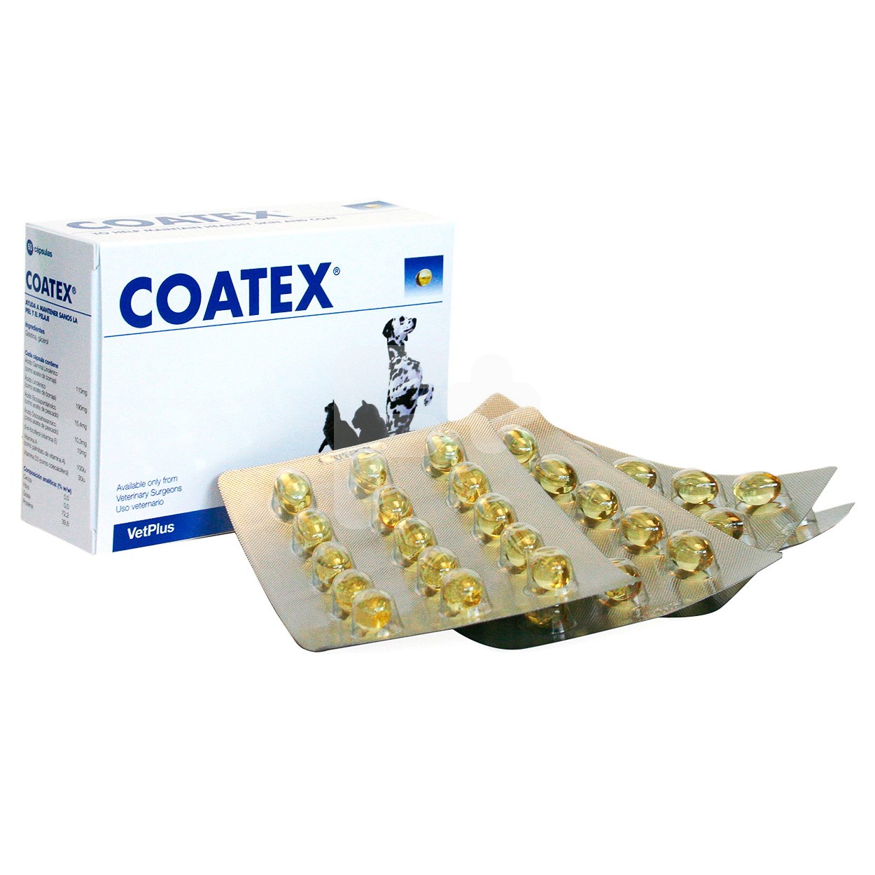 Vetplus coatex 60 cápsulas