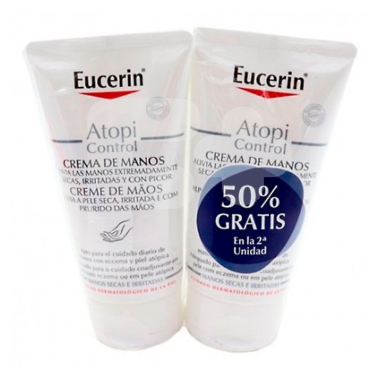 Eucerin Atopicontrol duplo manos 2ª 50%