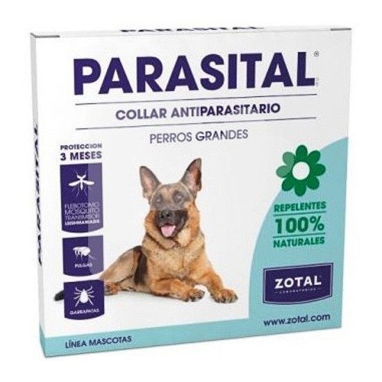 Parasital collar antiparasitario perro grande