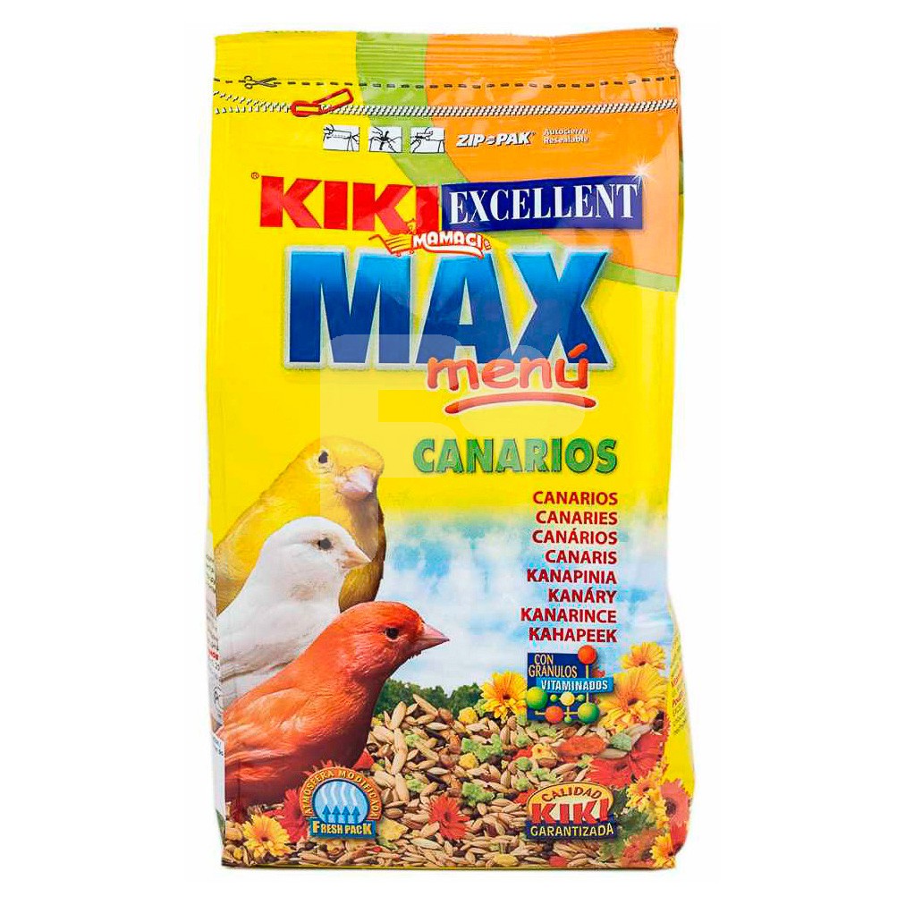 Kiki max menu canarios 500g