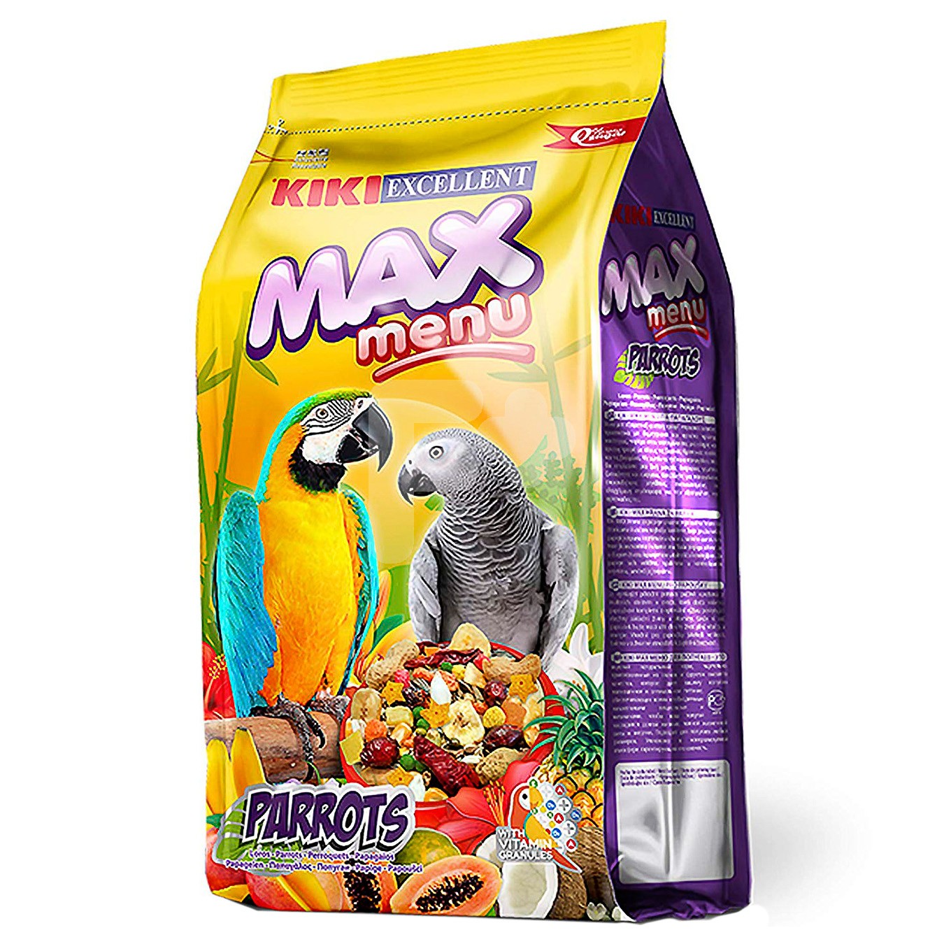 Kiki max menu loros y cotorras 1kg