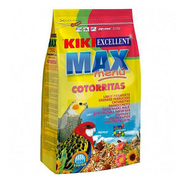 Kiki max menu cotorritas 1kg