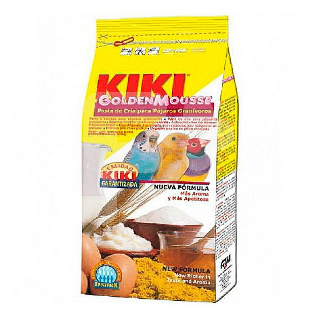 Kiki golden mousse amarillo paquete 300g