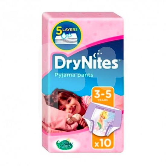 Drynites niña 3-5 años 10u