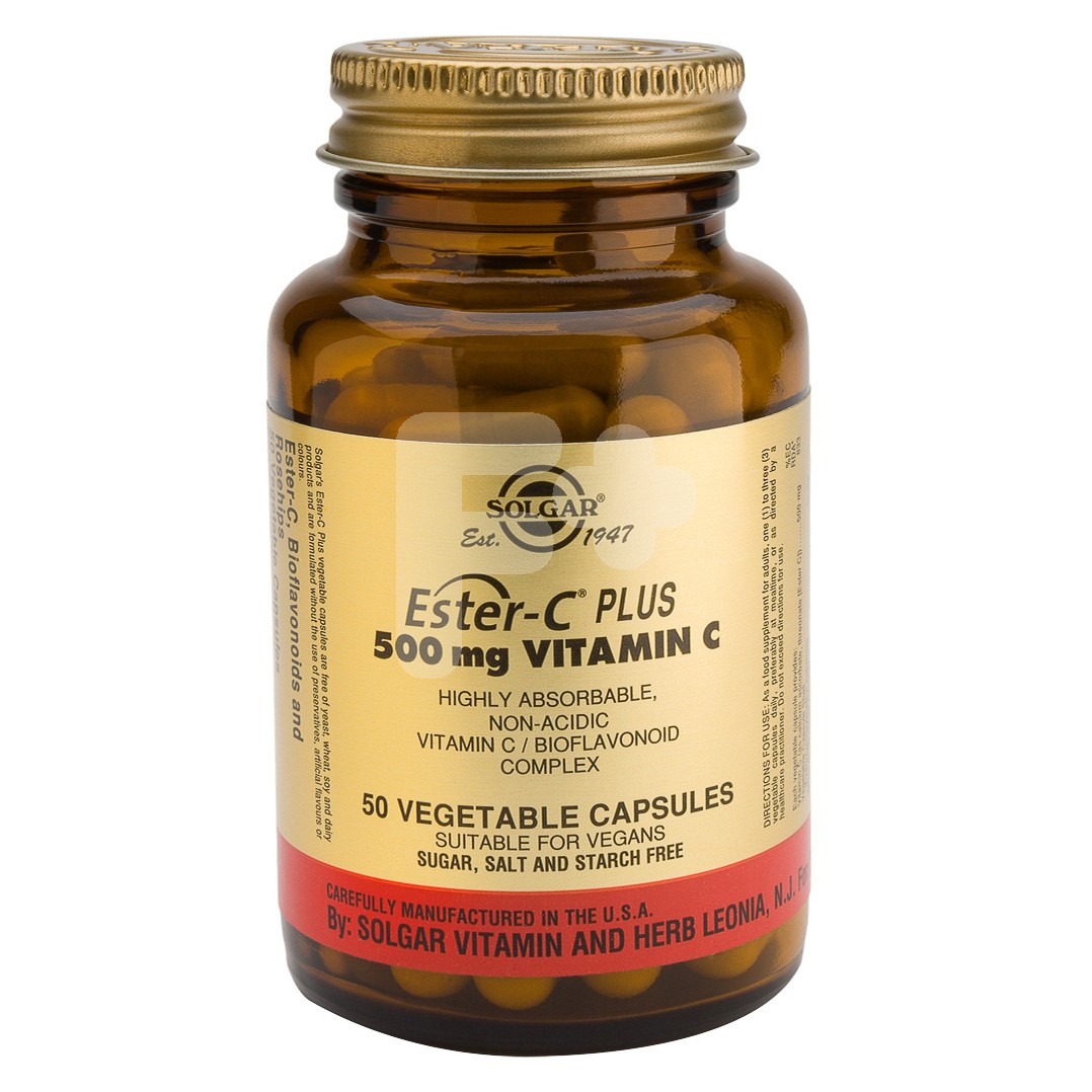 Solgar ester-C plus 50 cápsulas 500mg