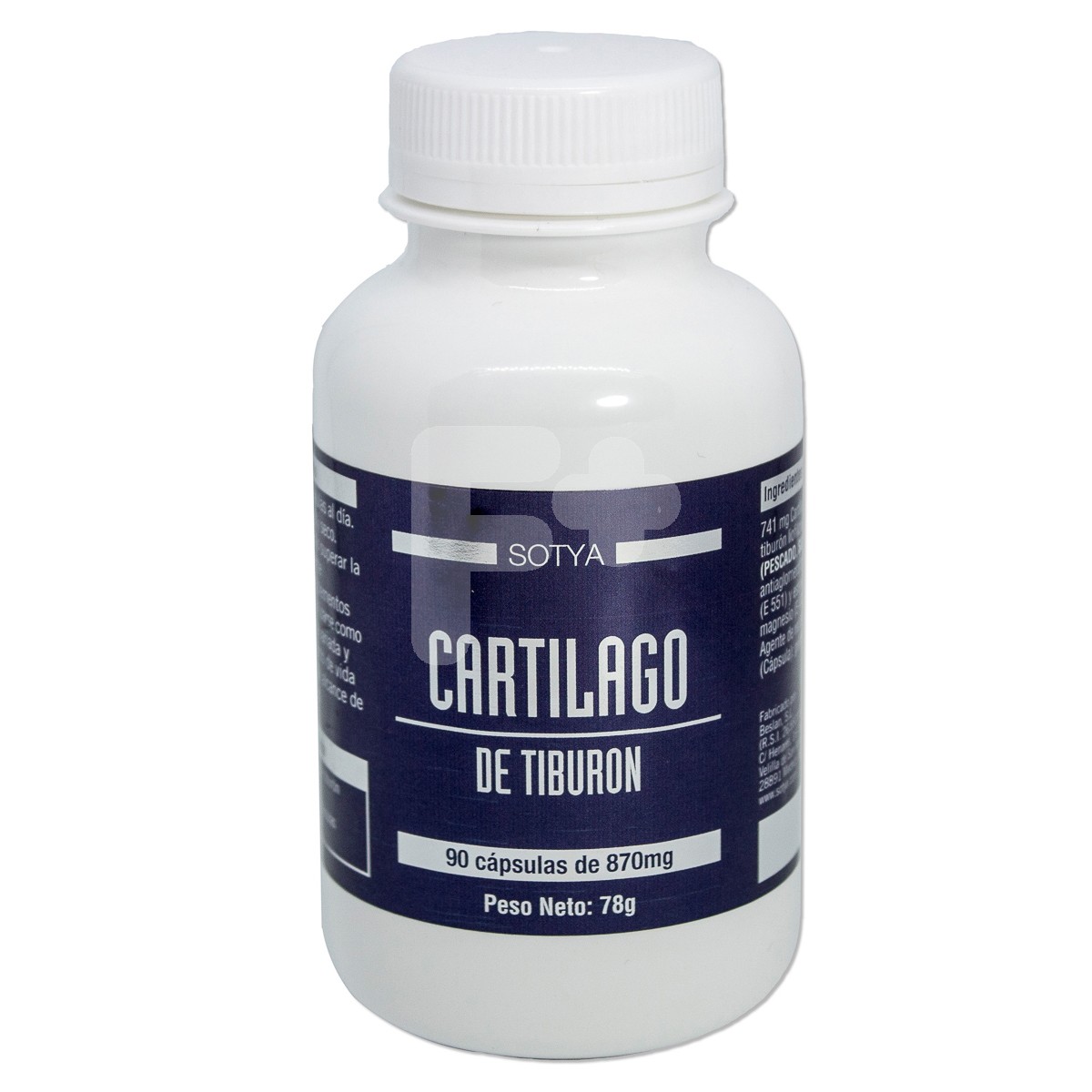 Sotya cartílago tiburón 870 90 cápsulas