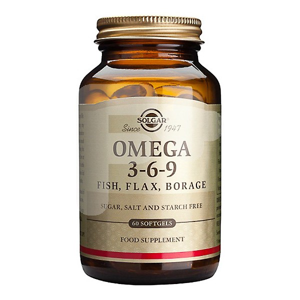 Solgar Omega 3 6 9 60 cápsulas