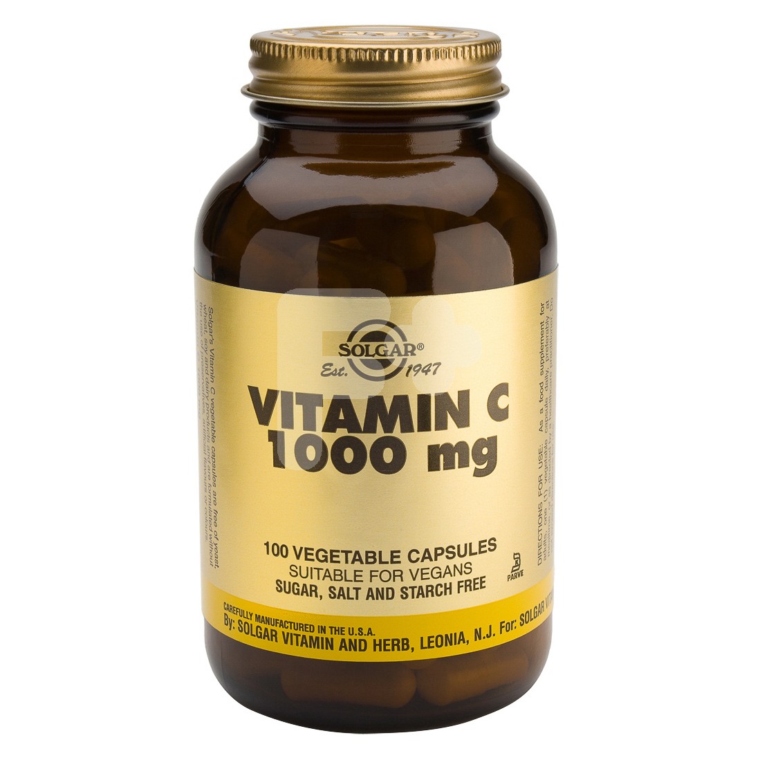 Solgar Vitamina c 1000 mg 100 cápsulas