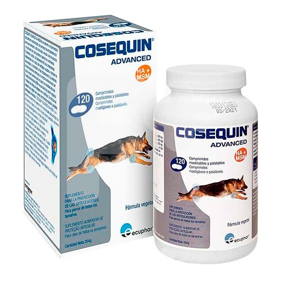 Ecuphar Cosequin advance msm ha 120 comprimidos