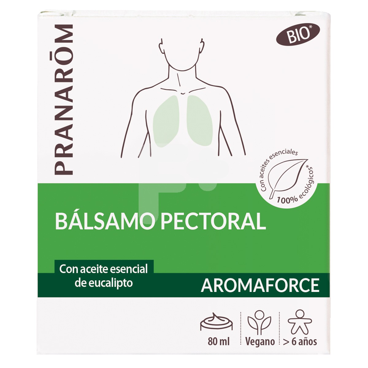 Aromaforce pectoral balsamo bio 80 ml