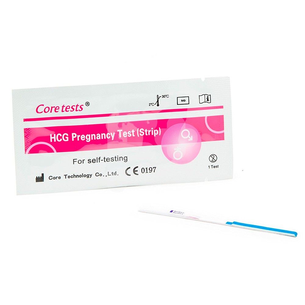 HCG test embarazo 25 placas