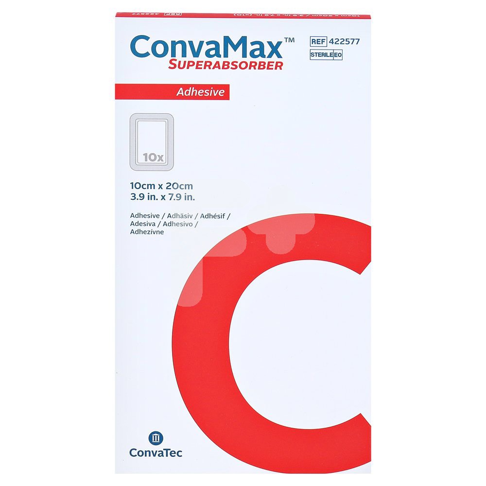 Convamax Superabsorber 10x20cm adhesivo