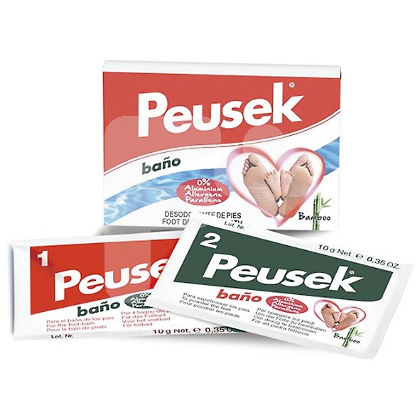 PEUSEK BAÑO ANTITRANSPIRANTE 2 BOLSITAS