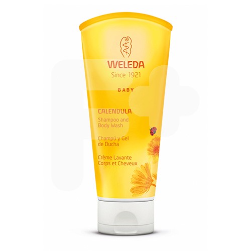 Weleda champú-gel ducha bebé caléndula 200ml