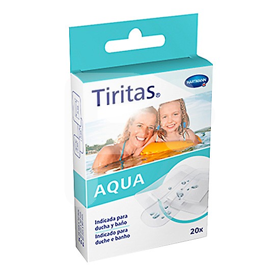 Hartmann Tiritas aqua surtido 20u