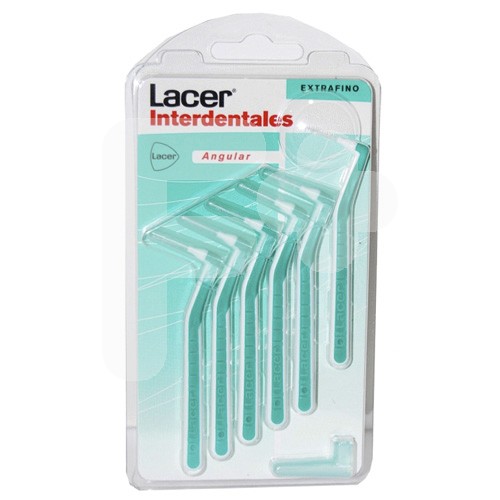 Lacer Cepillo interdental extrafino angular 6uds