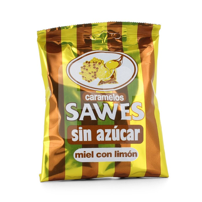 CARAMELOS SAWES MIEL - LIMON S/AZ BOLSA