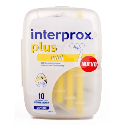 CEPILLO INTERPROX PLUS MINI 10 UDS