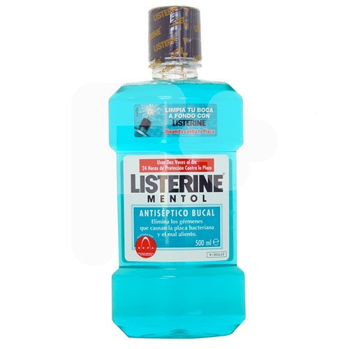 Listerine mentol 500ml