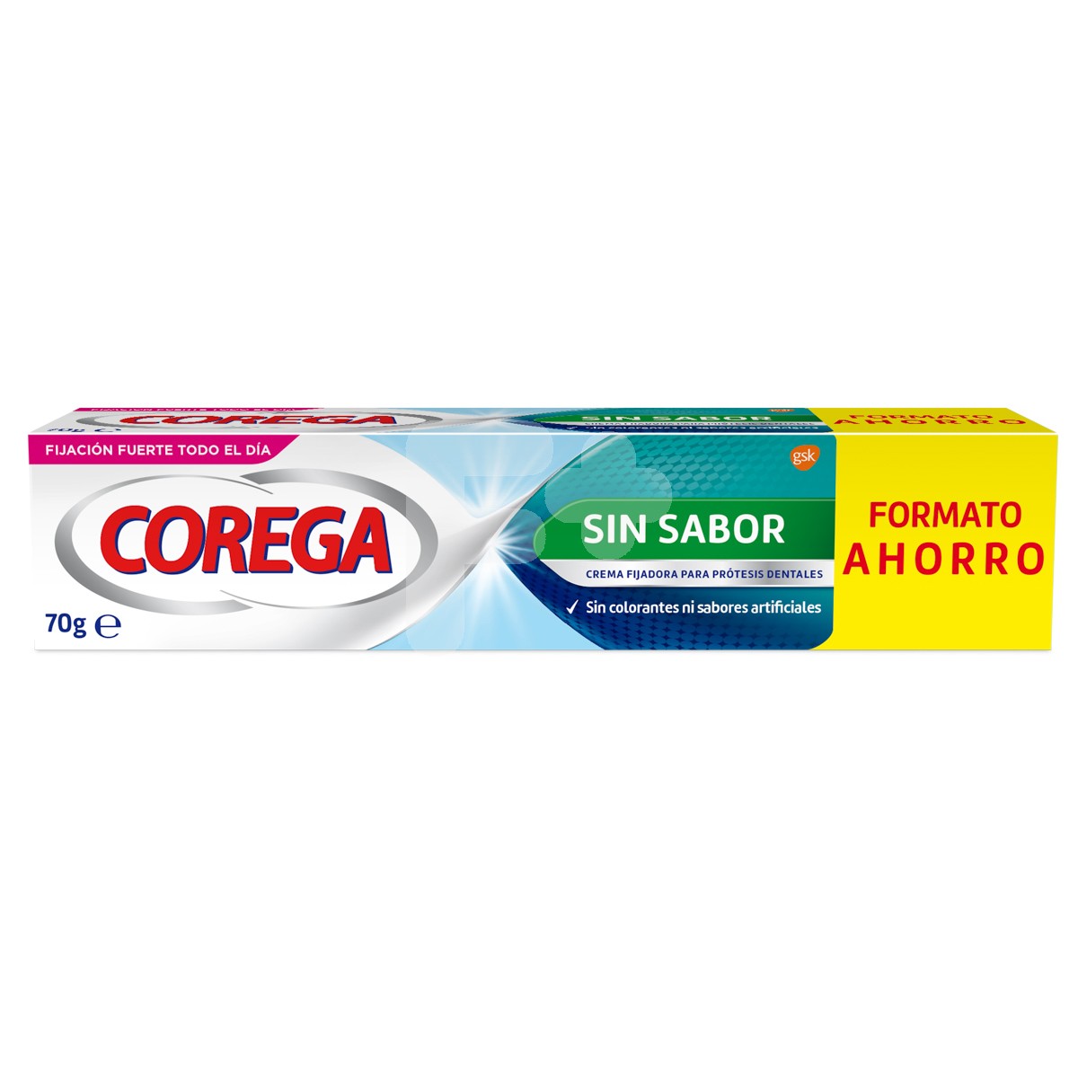 Corega crema sin sabor sin zinc 70g