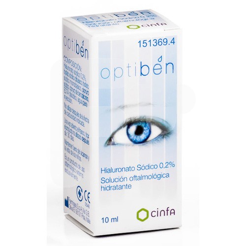 OPTIBEN LUBRICANTE OCULAR GOTAS 10 ML