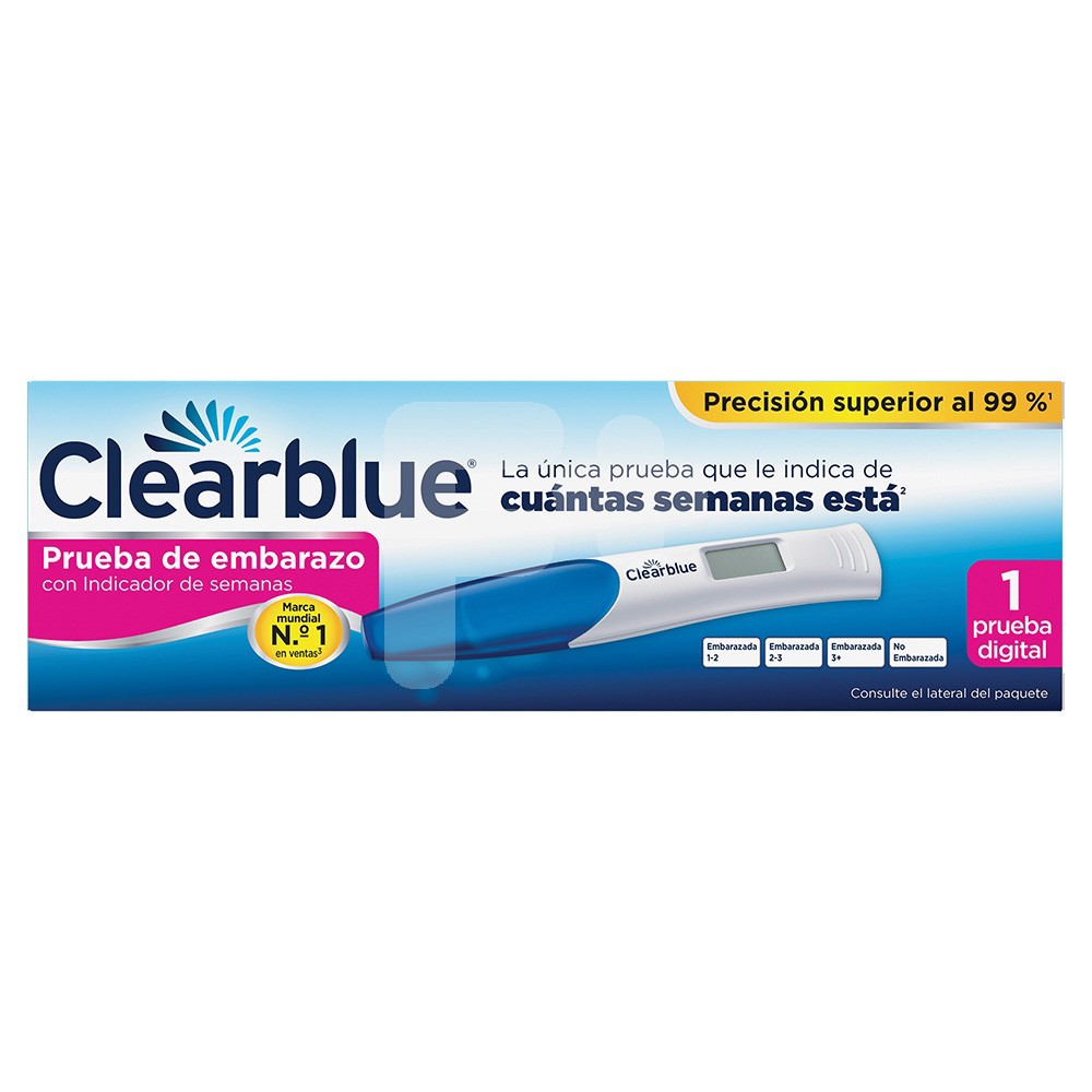 Clearblue test embarazo digital 1 uds.