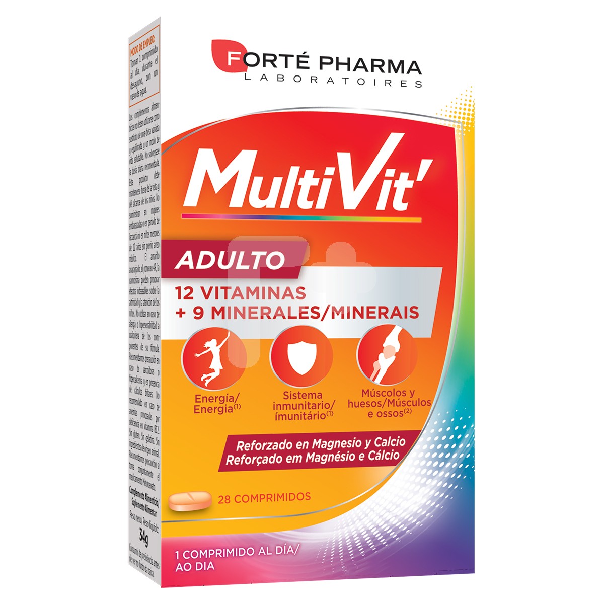 Forte pharma energy multivit adultos 28 comprimidos