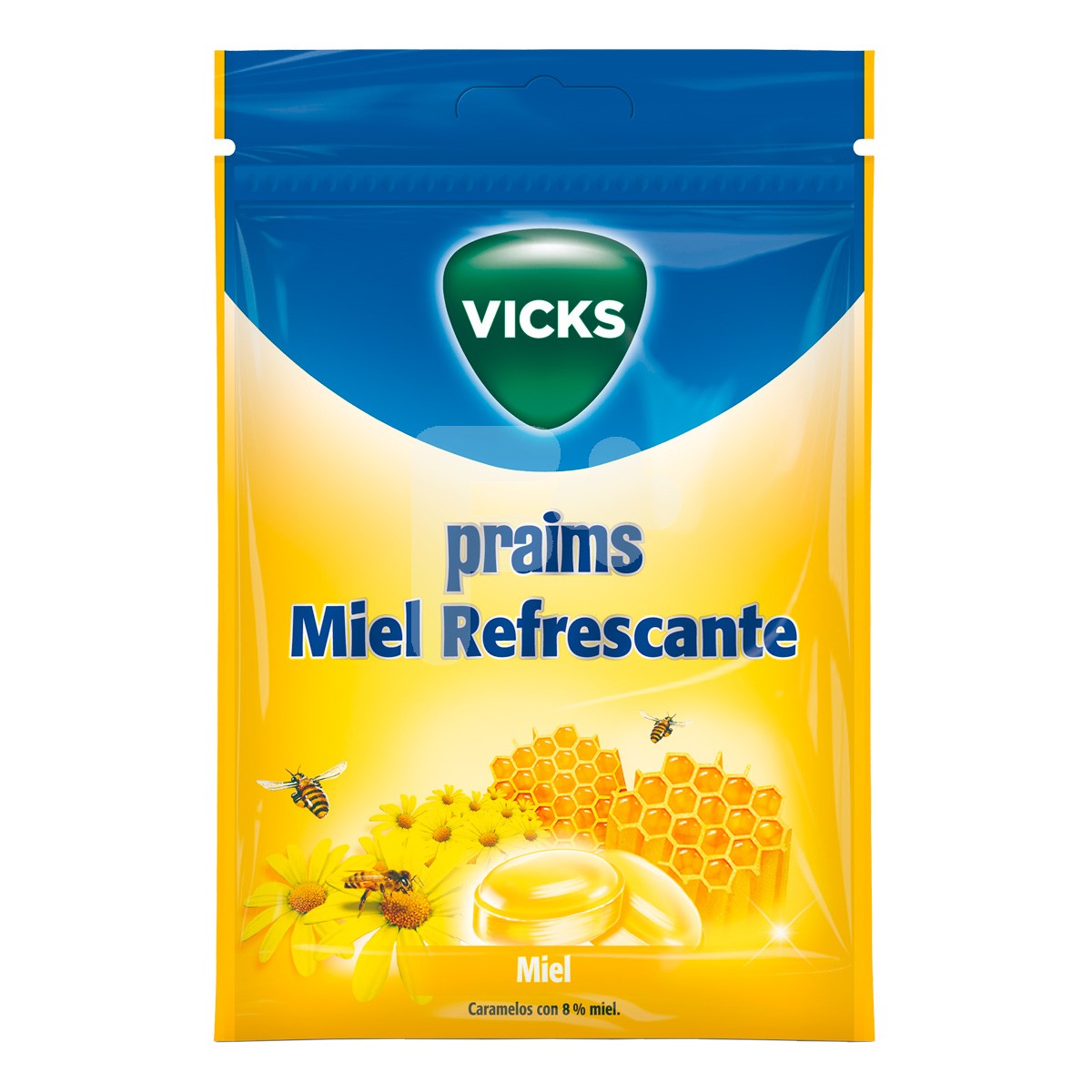 Vicks praims miel refrescante 72g