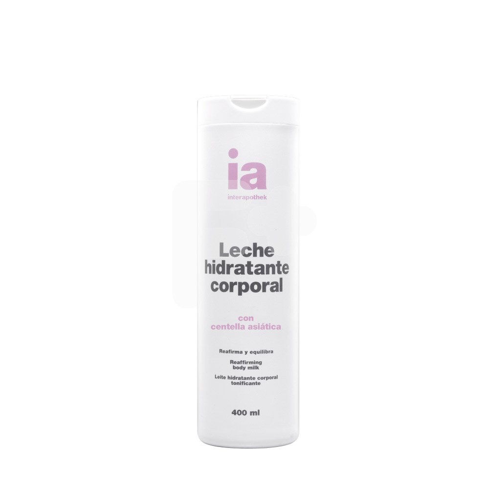Interapothek leche hidratante corporal centella asiática 400ml Interapothek leche hidratante corporal centella asiática 400ml