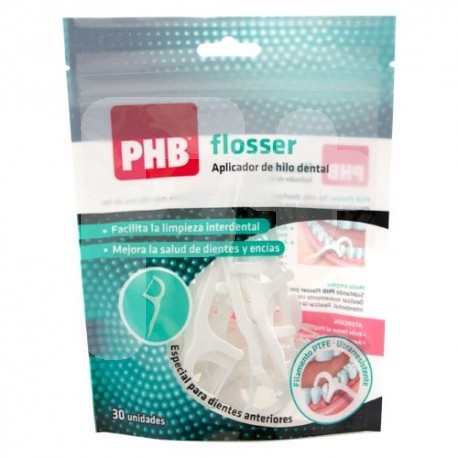 Phb Aplicador hilo dental desechable 12u