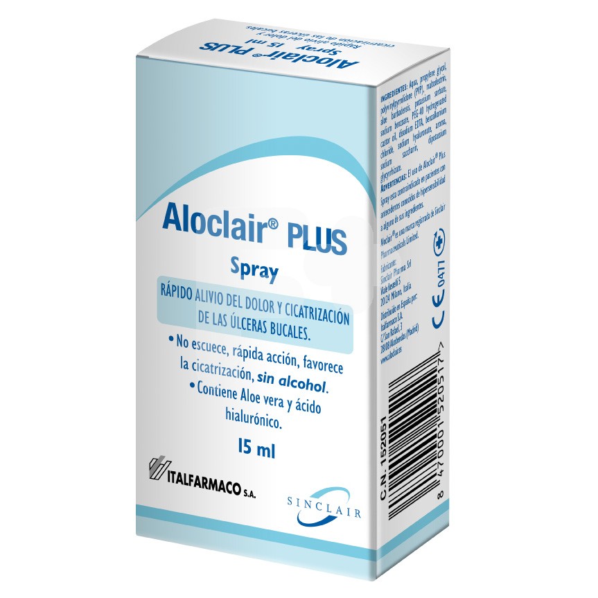 Aloclair plus spray 15ml