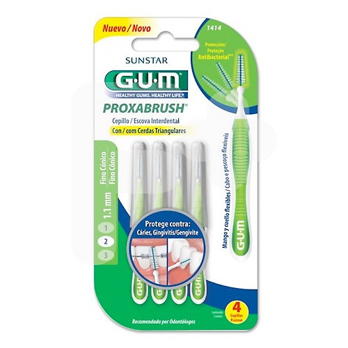 GUM CEPILLO INTERDENTAL TRAVLER 1414 1,1