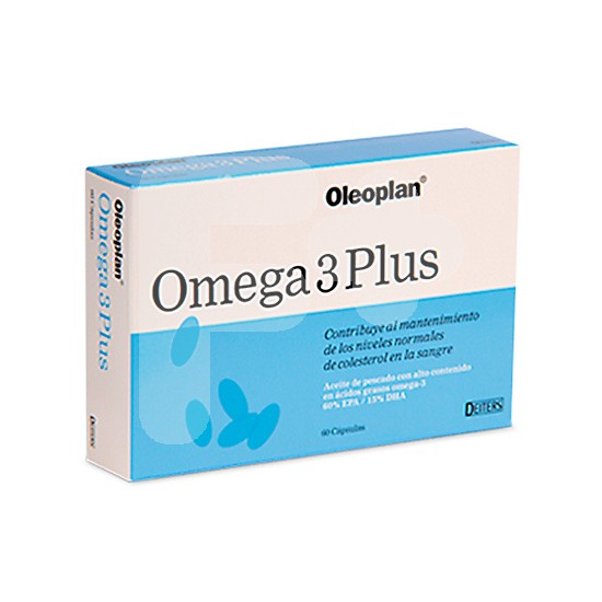 Deiters Oleoplant omega 3 plus 60 cápsulas