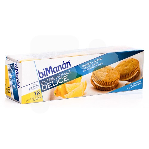 BIMANAN GALLETAS LIMON 12 UDS