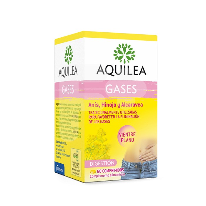 Aquilea Gases vientre plano 60 comprimidos