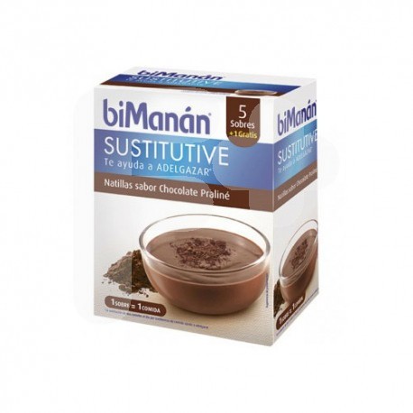 BIMANAN NATILLAS CHOCO PRALINE 5 SOBRES