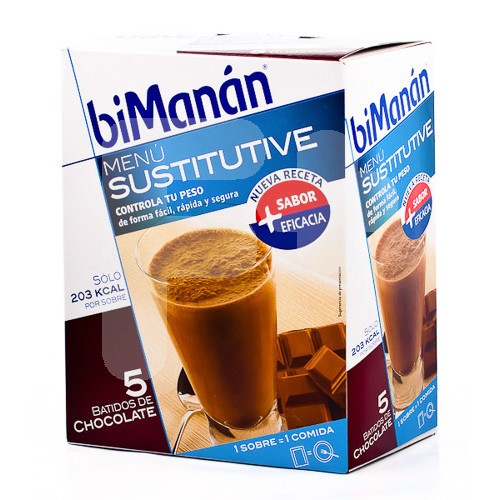 BIMANAN BATIDO CHOCOLATE 250GRX5UDS