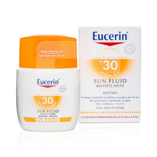 Eucerin Solar Facial fluido matificante FP30  50ml