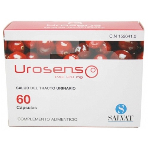 UROSENS PAC 120 MG. 60 CAPSULAS